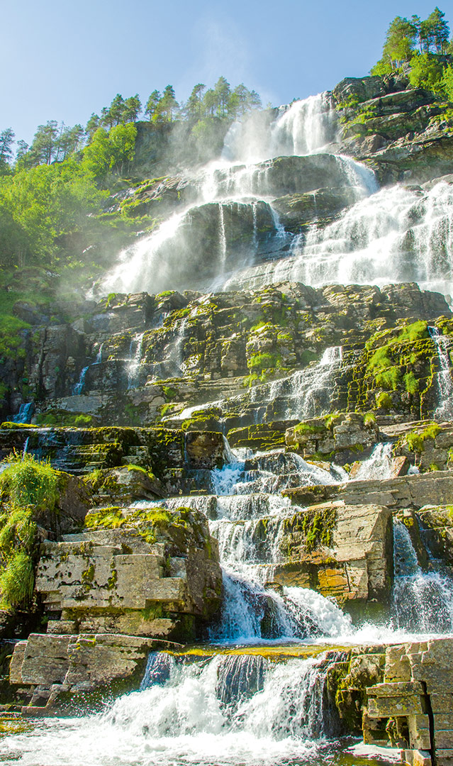 Wasserfall-Norwegen